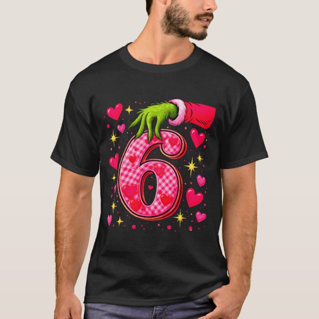 Funny 67 Valentine Meme Couple Matching Love  T-Shirt (Vorderseite)