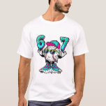 Funny 6 7 Baseball Ice Cream Drip Meme Tee<br><div class="desc">Level up your style with this hilarious and vibrant 6 7 Baseball Drip design! Featuring a cool baseball character with sunglasses, a trendy cap, and melting ice cream sprinkles, this 'Drip' style artwork is perfect for young athletes and meme lovers. Whether it's for a 6th or 7th birthday gift, a...</div>