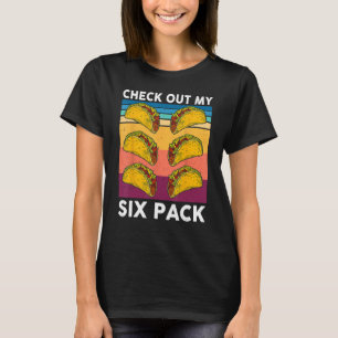 Funny 6 Pack mexikanisches Gym Cinco De Mayo Fitne T-Shirt