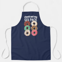 Funny 6 Pack Vater Bod Donuts anstelle von Muscle 