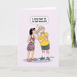 Funny 70. Geburtstag Karte