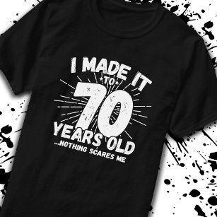 Funny 70. Geburtstag Zitat sarkastisch 70 Jahre al T-Shirt