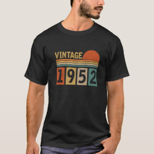 Funny 70. Geburtstagsgeschenk Vintag 1952 Männer F T-Shirt