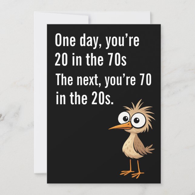 Funny 70th Birthday Card 70th Birthday Card Dad  Karte (Vorderseite)