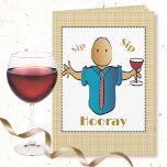 Funny 70th Birthday for Him Male Cartoon Wine Karte<br><div class="desc">Lass,  dass besondere Typ feiern seinen 70. Geburtstag wissen,  dass Sie ihn an seinem besonderen Tag ...  Personalisieren Sie es mit seinem Namen</div>