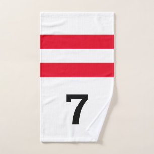 Funny 7 Button für Verlassen Bowlers Bowling Handtuch