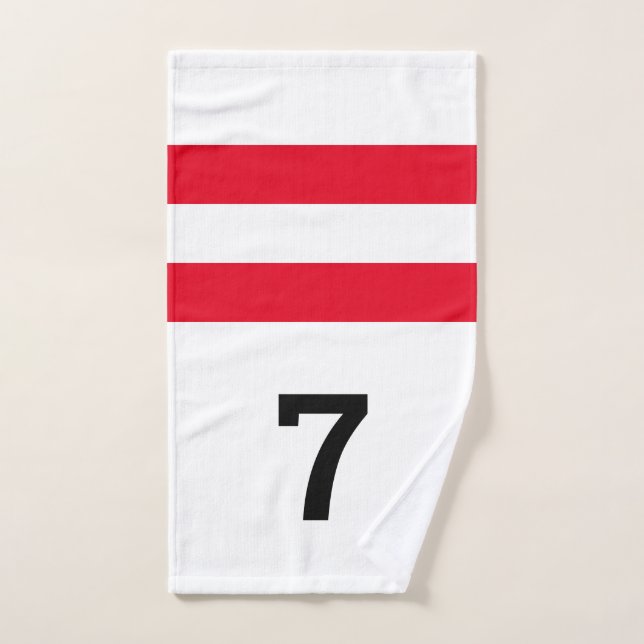 Funny 7 Button für Verlassen Bowlers Bowling Handtuch (Handtuch)