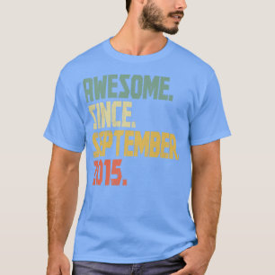 Funny 7 Jahre altVintage Phantastisch seit 2. Sept T-Shirt