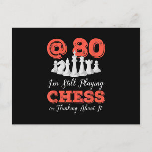 Funny 80. Geburtstagsgeschenk - 80 Jahre alte Scha Postkarte