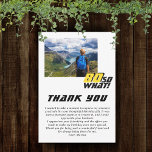 Funny 80 so, was Zitat Foto 80. Geburtstag Dankeskarte<br><div class="desc">Funny 80 so,  was Zitat Foto 80. Geburtstag Danke Karte. Ein motivierend und lustiger Text 80 So was ist toll für eine Person mit einem Sinn für Spaß. Fügen Sie Ihr Foto und Ihr Dankeschön Notiz.</div>