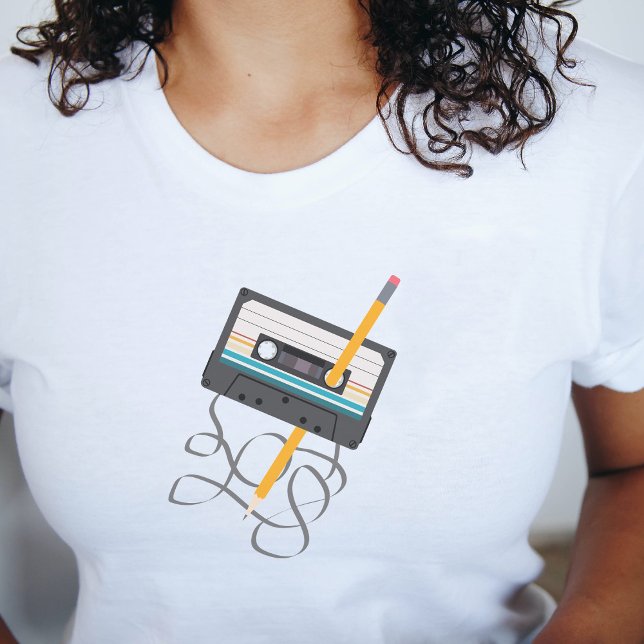 Funny 80er Music Retro Cassette Tape T-Shirt (Funny 80s Music Retro Cassette Tape T-Shirt)
