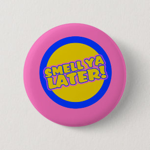 Funny 80er slang button