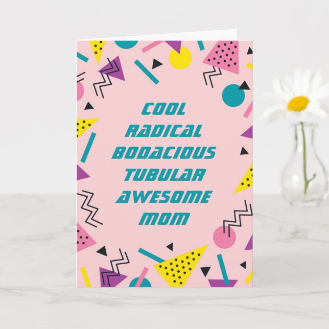 Funny 80er Slang Mütter Day Karte (Kleine Pflanze)