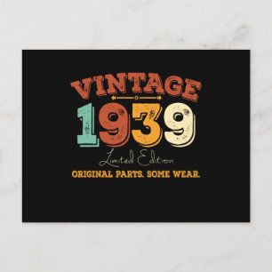 Funny 86 Year Old 1939 Vintag 86. Geburtstagsgesch Postkarte
