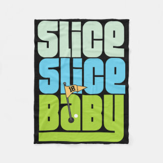 Funny 90's Pun Slice Slice Baby Golf T Shirt  Fleecedecke
