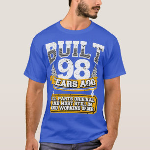 Funny 98. Geburtstag Shirt Vintag gebaut 98 Jahre
