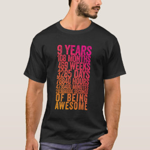 Funny 9th Birthday Shirt Altes Meter Funny 9 Year