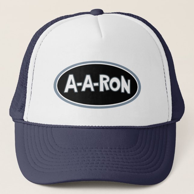Funny A-A-Ron AARON Truckerkappe (Vorderseite)
