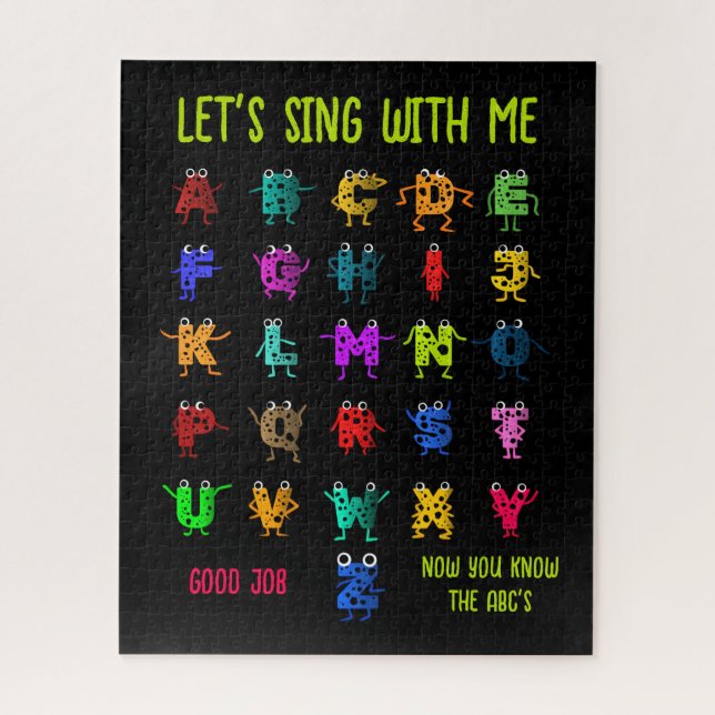 Funny ABC's Puzzle (Vertikal)