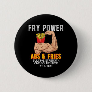 Funny Abs üben Französisch Fries Muscle Gebäude Bo Button