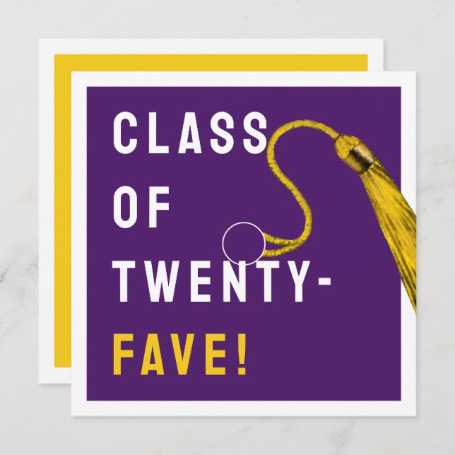 Funny Abschluss 2025 Karte (Vorne/Hinten)