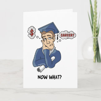 Funny Abschluss Card Karte