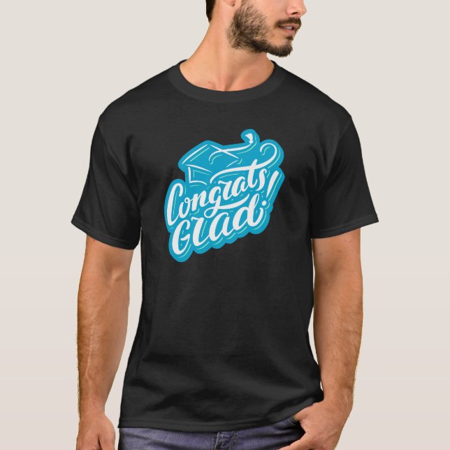 Funny Abschluss Glückwunschs Grad T-Shirt (Vorderseite)