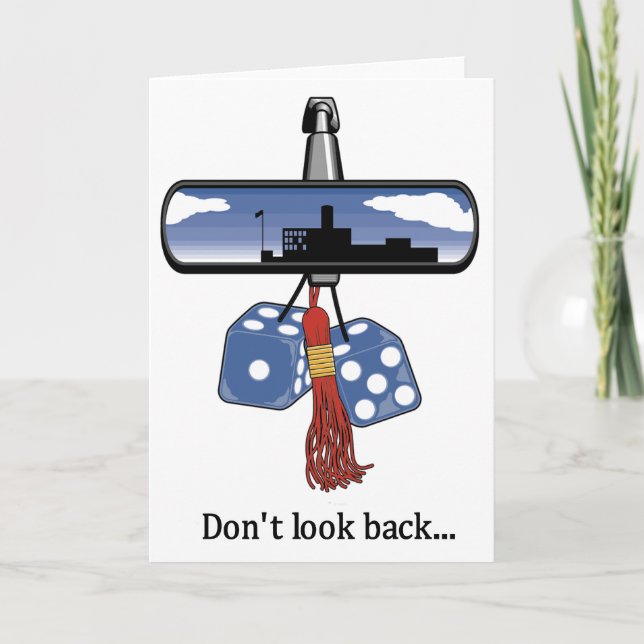 Funny Abschluss Karte (Vorderseite)