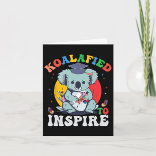 Funny Abschluss Koalafied Inspiriert Autismus Awar Karte