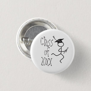 Funny Abschluss Runner © - Cross Country, Track Button