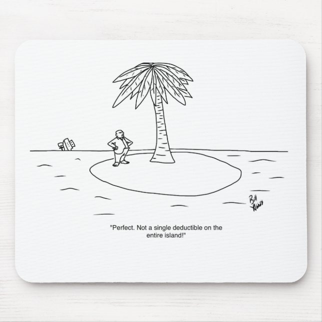 Funny Accountant Business Geschenk! Mousepad (Vorne)