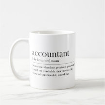 Funny Accountant Definition Geschenk für Buchhalte