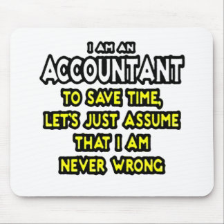 Funny Accountant - Geschenkideen Mousepad