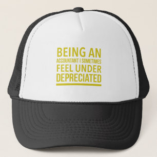 Funny Accountant Pun Truckerkappe