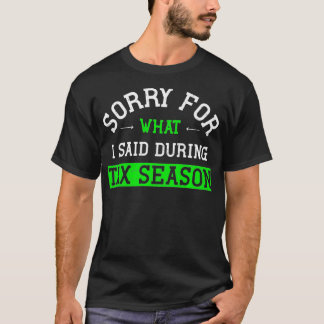 Funny Accountant Sorry für das, was ich während de T-Shirt