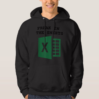 Funny Accountant Spreadsheet Freak in Sheets Hoodie