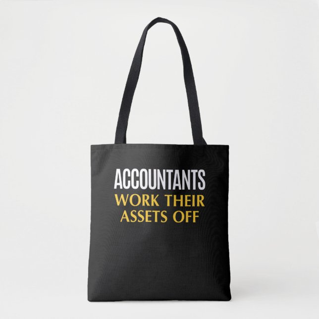 Funny Accountant work Asset Accounting Spaß (Vorderseite)