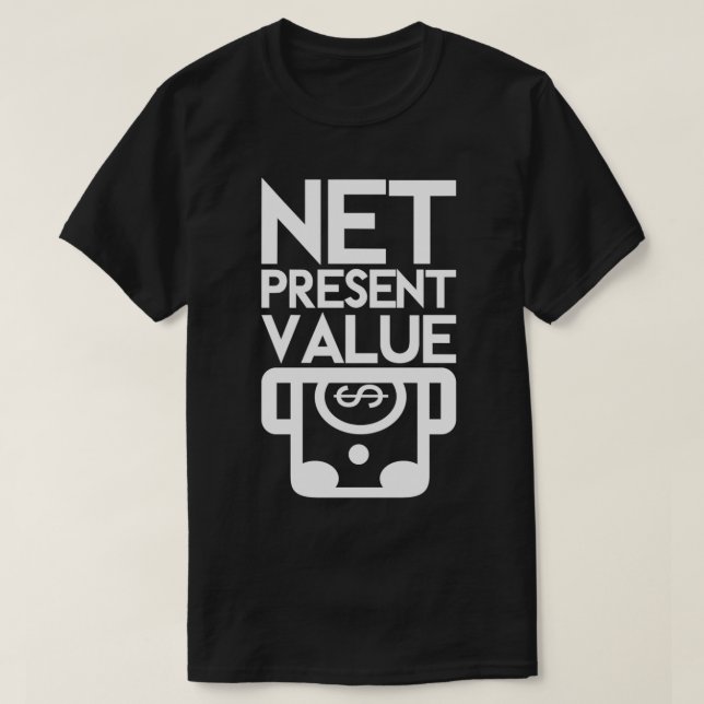 Funny Accounting Accountant Net vorhanden T-Shirt (Design vorne)