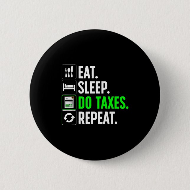 Funny Accounting Art For Men Women Spreadsheets Ac Button (Vorderseite)