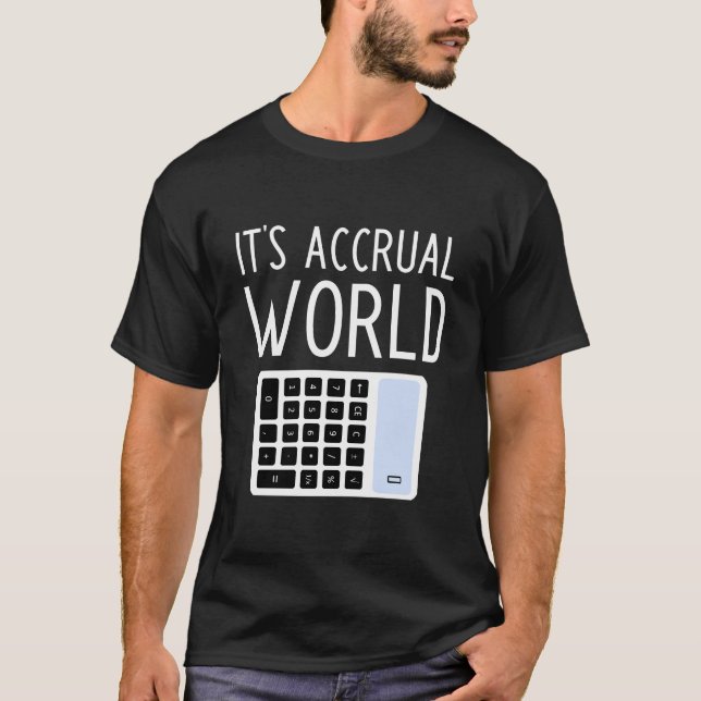 Funny Accounting T-shirt (Vorderseite)