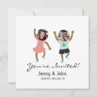 Funny Add Foto maßgeschneiderte Braut & Groom Hoch