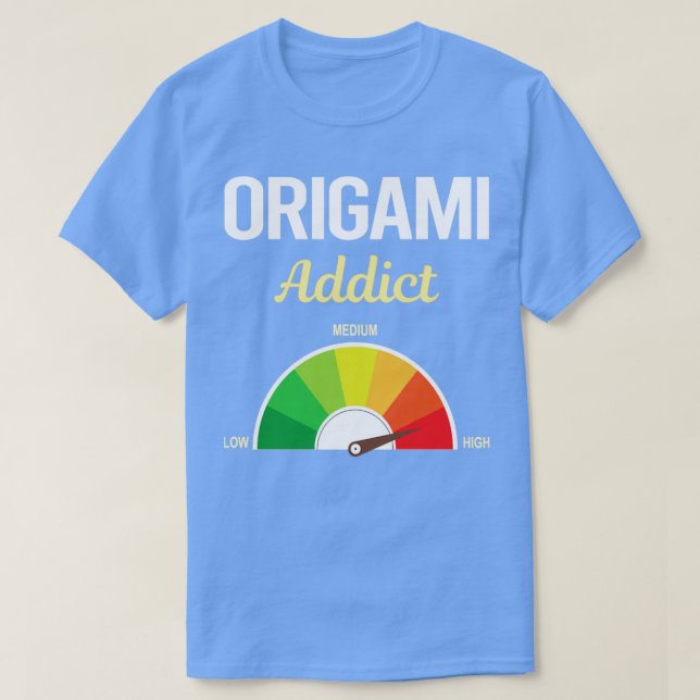 Funny Addict Origami T-Shirt (Design vorne)