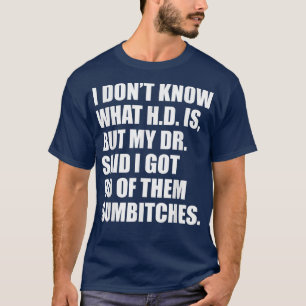 Funny ADHD tee i got 80 davon Sumbitches