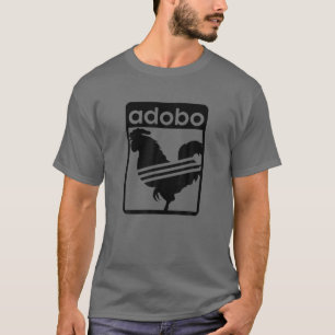 Funny Adobo Philippine Chicken Disc Cuisine Chicke T-Shirt