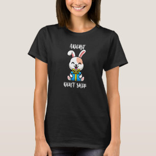 Funny Adoptier Don't Shop Bunny Adoption & Rabbit  T-Shirt