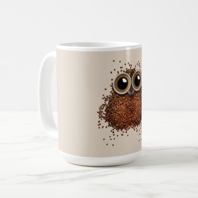 Funny Adoreable Coffee Tasse (Vorderseite Links)