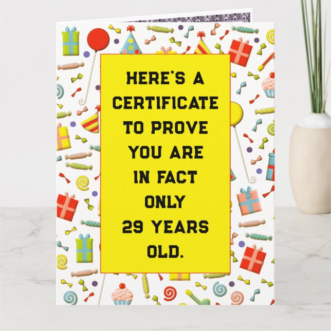 Funny Adult Birthday Karte (Vorderseite)