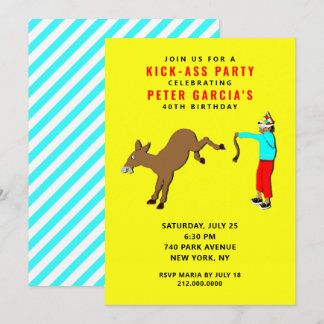 Funny Adult Birthday Party Einladung