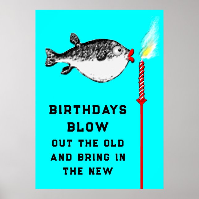 Funny Adult Birthday Poster (Vorne)