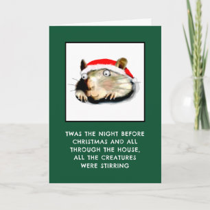 Funny Adult Christmas Feiertagskarte
